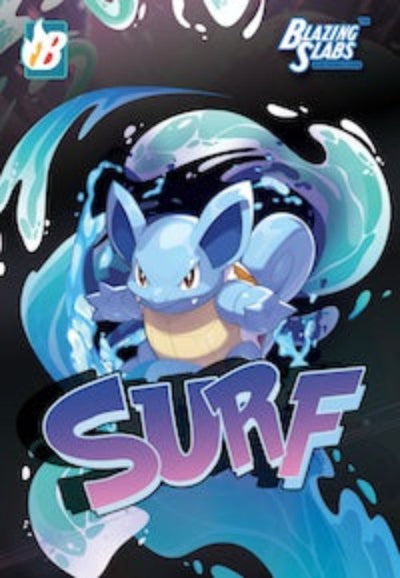 Surf Slab Bag - 1 English or Japanese PSA/Beckett/CGC Graded Card