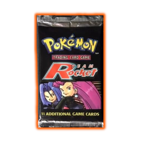Team Rocket Pokemon Booster Pack Unlimited