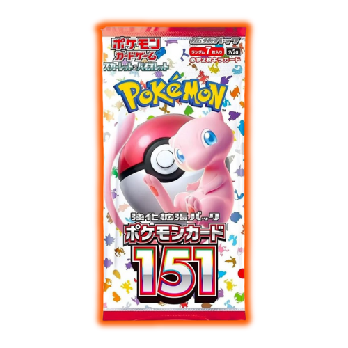 151 Japanese Pokemon Booster Pack