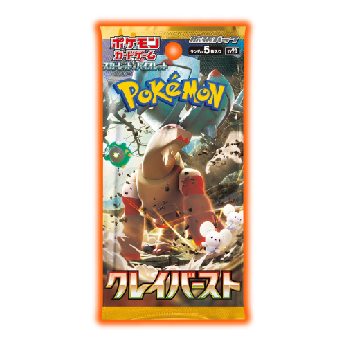 Clay Burst Japanese Pokemon Booster Pack