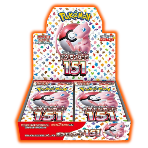 151 Pokemon Japanese Booster Box