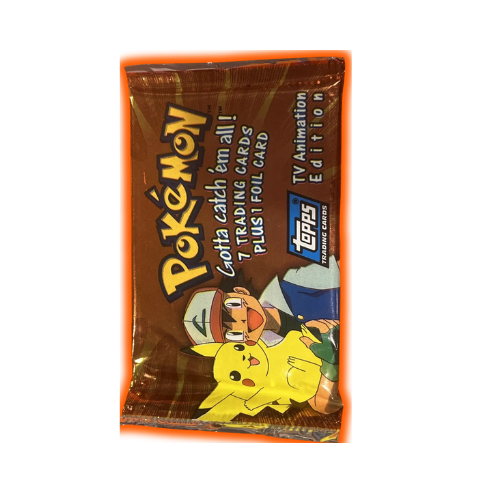 Topps Tv Animation Series Pokemon Booster Pack