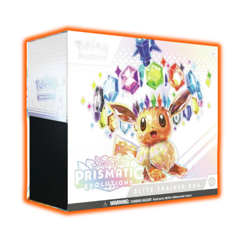 Prismatic Evolutions Pokemon Elite Trainer Box