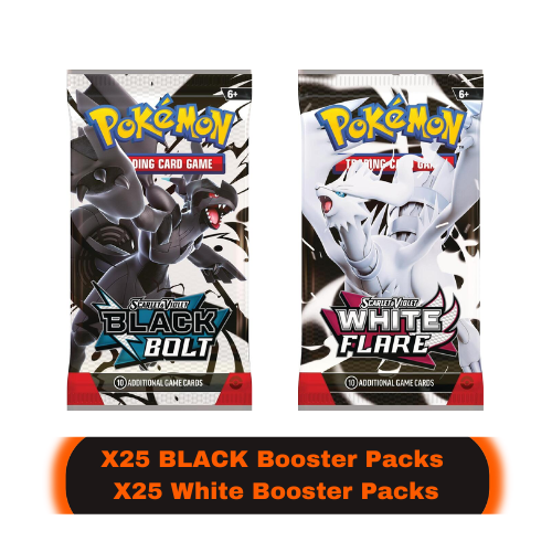 Energy Break X50 Black & White Booster Packs
